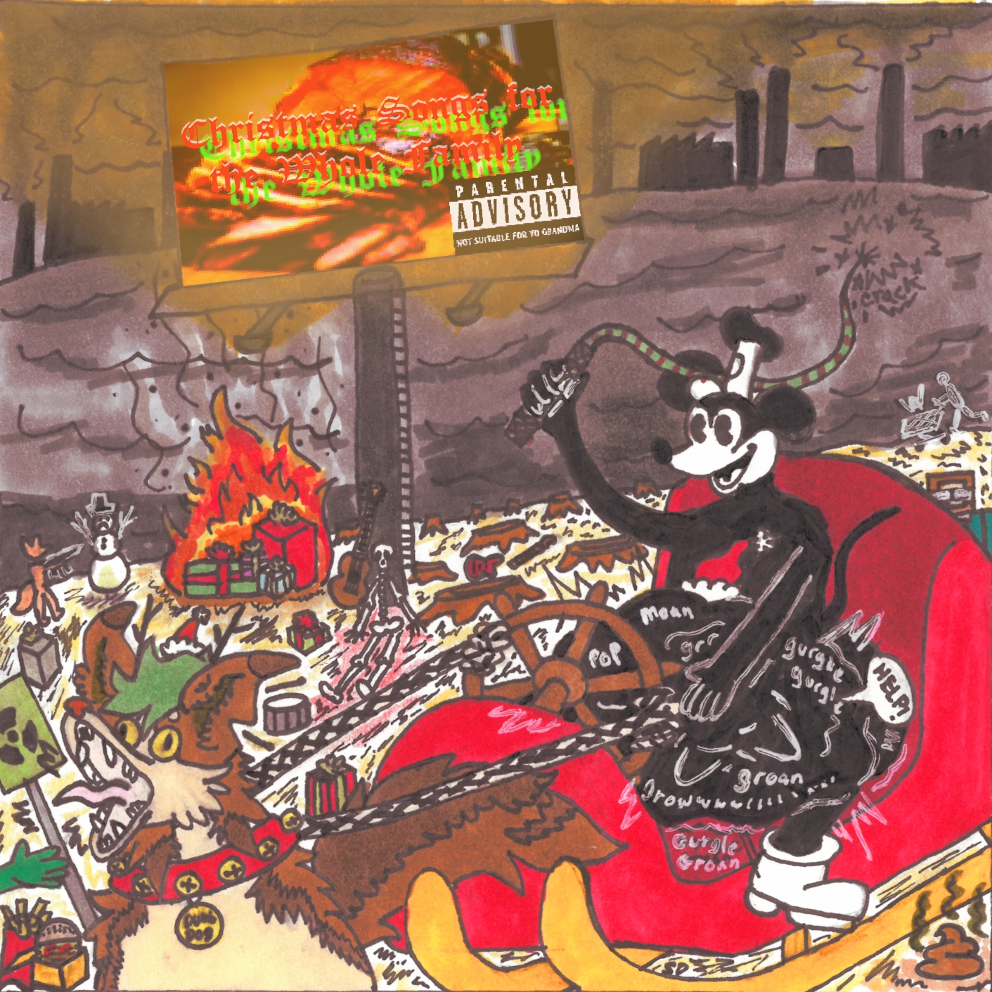 Cover art for My Mom Called Me Fat On Christmas by Cherri Blu